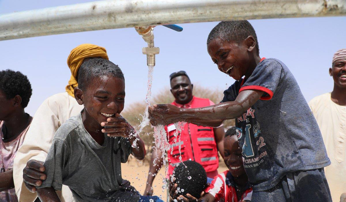 Water plants in Sudan